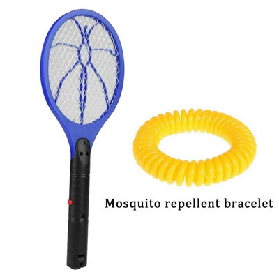 Mosquito Killer Електрическа мухобойка Pest Repeller Bug Zapper Racket Kills Electric Mosquito Anti Fly Дълга дръжка за стая