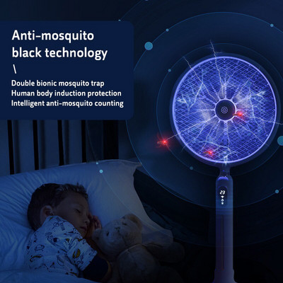 6-в-1 електрическа ловка за комари Mosquito Killer Lamp Insect Killer Repellent Anti Mosquito Trap Usb Fly Trap Zapper Bedroom