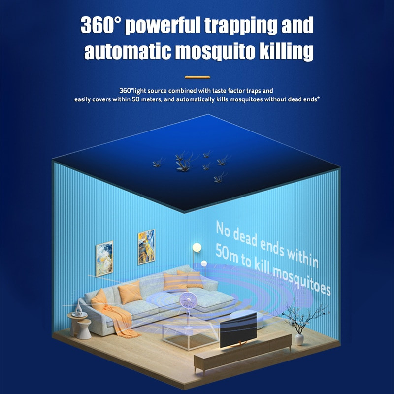6 viename elektrinis uodų naikintuvas nuo uodų naikintuvo lempa, vabzdžių žudiklis, atbaidantis nuo uodų, USB, musių gaudyklė, užtrauktukas miegamajame