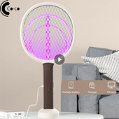 Du viename lempa nuo uodų naikintuvas Elektrinis amortizatorius 365 nm UV šviesos vabzdžių gaudyklė, musių gaudyklė, vabzdžių USB įkraunama vasaros svaidyklė