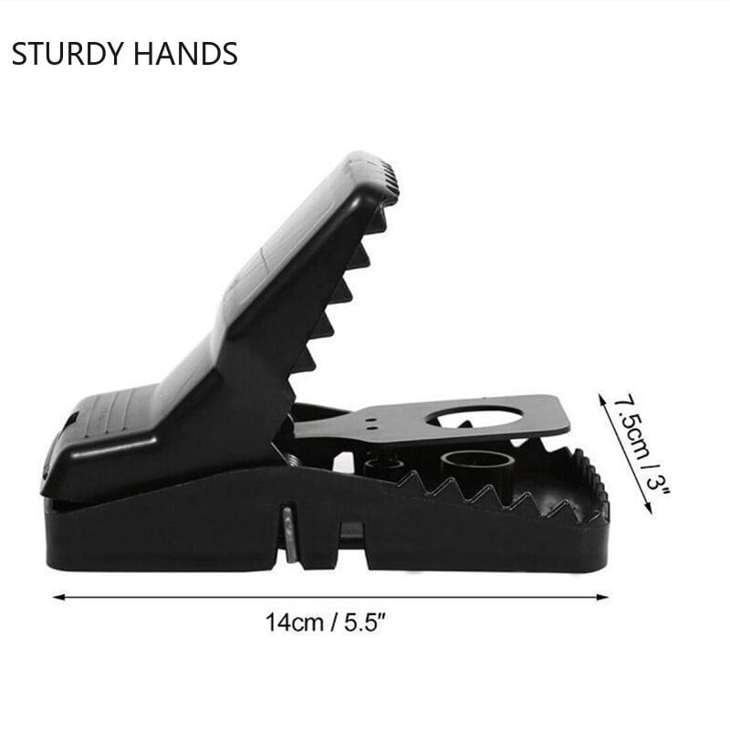 3Pcs/lot Moćna zamka za miševe ubojice glodavaca za višekratnu upotrebu, tjeralica krtica, miševi, zamka za štakore, kontrola, mišolovka, mamac, hvatanje štetočina