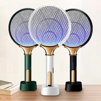 1200 mAh elektrinis uodų svaidytojas LED įkraunamas anti-fly bug Zapper Killer Trap vabzdžių raketės kenkėjų kontrolės produktas