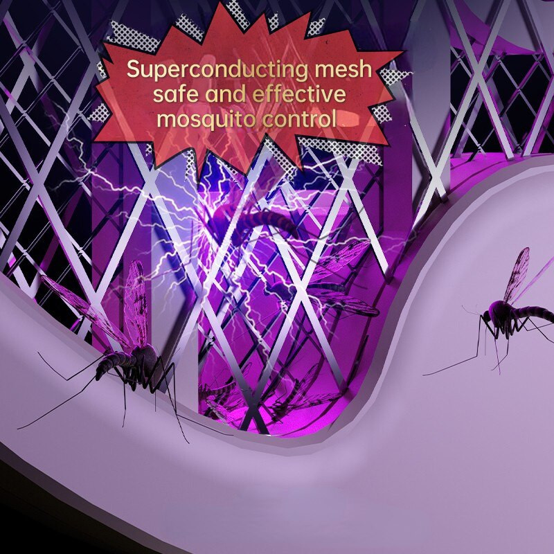 2 viename išmanioji uodų žudymo lempa, neskleidžianti spinduliuotės, sulankstoma uodų gaudyklė, nutildyta elektrinė musių vabzdžių gaudyklė, 1200 mA USB vabzdžių gaudyklė