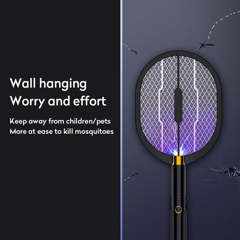 3 v 1 LED lampa na zabíjanie komárov 3000V elektrický zabijak hmyzu USB nabíjateľná mucholapka Domov Produkty Náradie