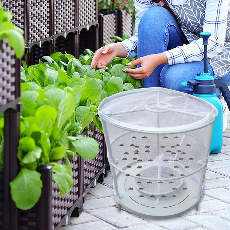 Vonkajšia pasca na muchy Ranch Pasca na muchy s návnadou Ekologická pasca na muchy pre vonkajšie záhrady, farmy, parky