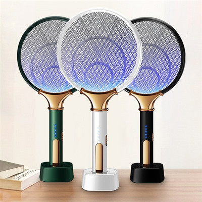 2 in 1 LED elektrinis 3000 V uodų naikintuvas, USB įkraunamas anti-fly bug Zapper Killer Trap vabzdžių raketės kenkėjų kontrolės produktas