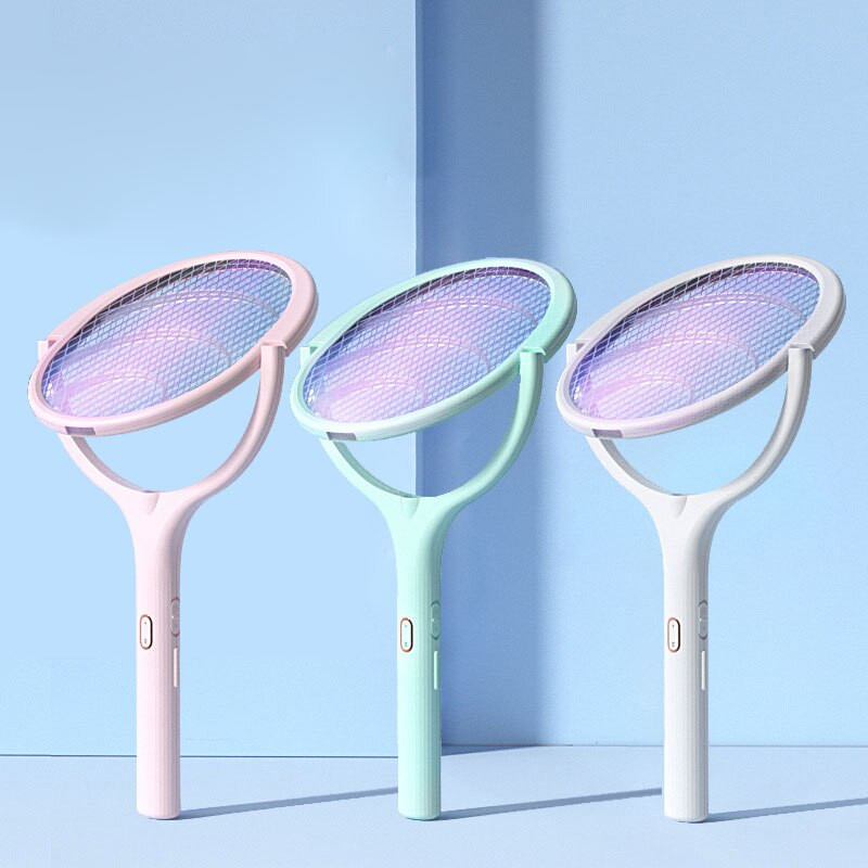 5 viename uodų žudymo lempa, daugiafunkcinis reguliuojamas kampas, 3500 V elektrinis USB įkraunamas uodų musių šikšnosparnis