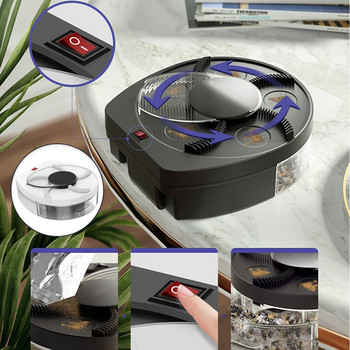 Надстроена версия USB Flytrap Автоматичен улов на вредители Fly Killer Електрически капан за мухи Устройство за отхвърляне на насекоми Улов на вредители