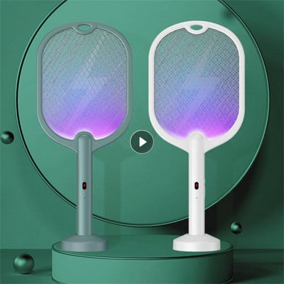 4000V електрическа ракета за насекоми Swatter Zapper USB акумулаторна лятна Mosquito Swatter Kill Fly Bug Zapper Killer Trap Гореща разпродажба