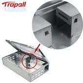 Kovová viacnásobná návnada na hlodavce a potkany, pasca na myši