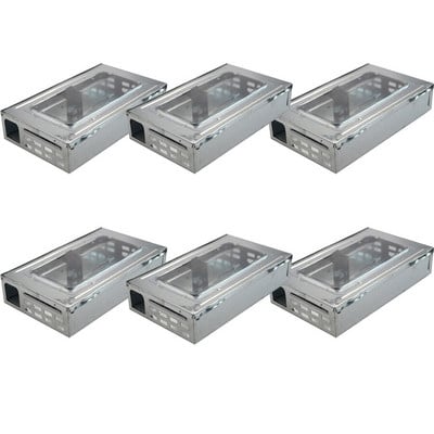 Kovová viacnásobná návnada na hlodavce a potkany, pasca na myši