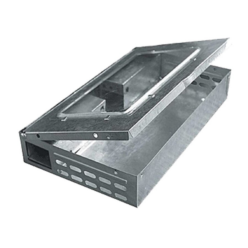 Kovová viacnásobná návnada na hlodavce a potkany, pasca na myši