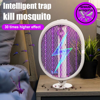 Ηλεκτρική ρακέτα κουνουπιών Usb φόρτιση κουνουπιών παγίδα κουνουπιών Ρακέτα κουνουπιών Killer Fly Swatter Ηλεκτρική βολή εντόμων Anti-Insect Killer