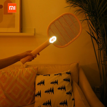 youpin Electric Mosquito Swatter Layers Mesh Electric Handheld Mosquito Killer Insect Fly Bug Mosquito Swatter Killer