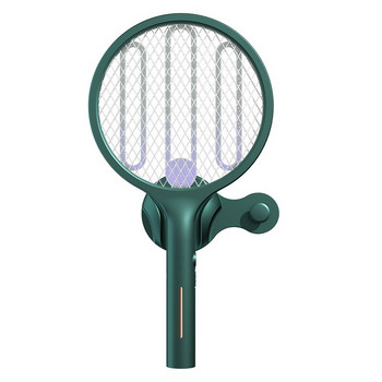 3 ΣΕ 1 LED Λυχνία κουνουπιών 3000V Electric Bug Zapper Insect Killer Επαναφορτιζόμενη USB Fly Swatter Trap Anti Mosquito Flies