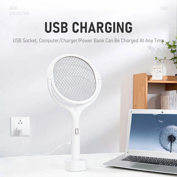 Електрическа лампа за унищожаване на комари, електрическа многофункционална регулируема опора, USB акумулаторна, UV акумулаторна лампа против комари