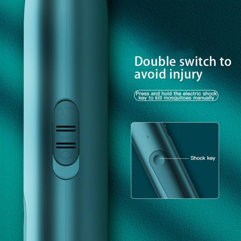 3 sluoksnių tinklinis elektrinis uodų naikintuvas, USB įkraunamas lauko, galingas automatinis uodų kontrolė naktį