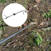 Kokkupandav, vastupidav professionaalne haaratsipüüdja välistööriist roomaja laia lõuaga klamber, iselukustuv ussitang roostevabast terasest