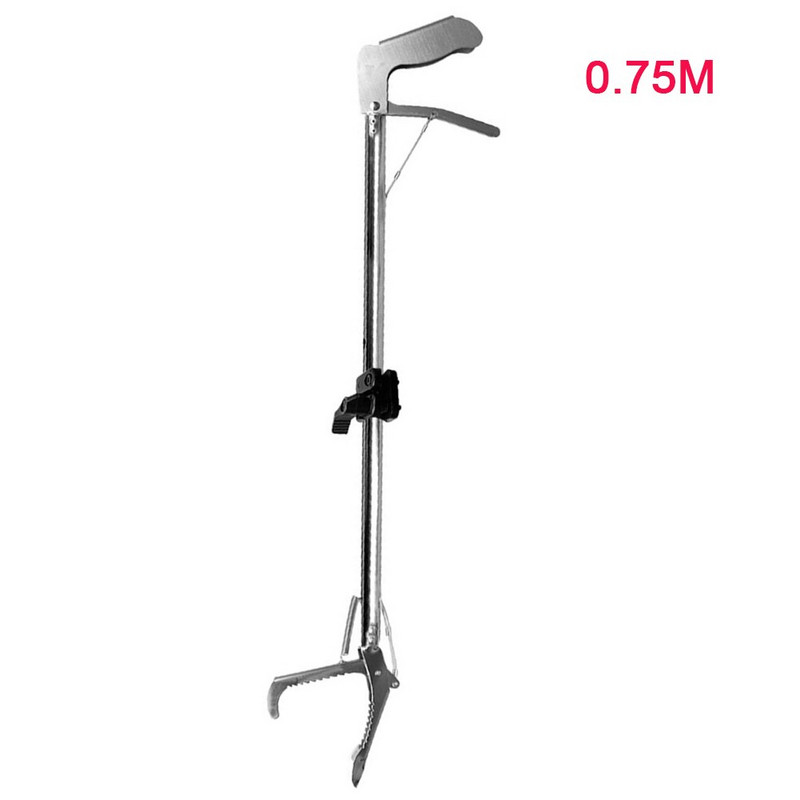 Kokkupandav, vastupidav professionaalne haaratsipüüdja välistööriist roomaja laia lõuaga klamber, iselukustuv ussitang roostevabast terasest