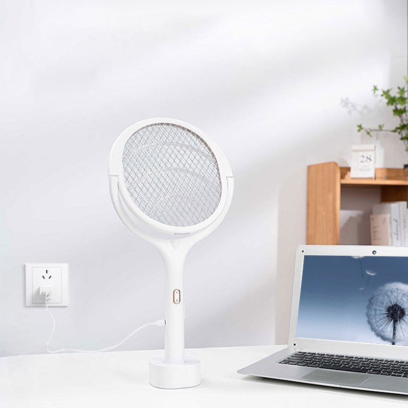 5 az 1-ben elektromos Mosquito Killer légycsapó szúnyog ütő Állítható Mosquito Swatter USB Újratölthető szúnyogirtó