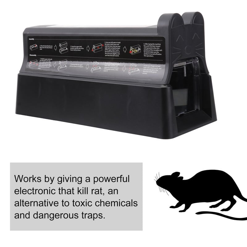 Domáca elektronická pasca na myši, napätie 7000 V, zabijak hlodavcov, záhradný dvor, odpudzovač hmyzu, bezpečný a spoľahlivý nástroj na odchyt hlodavcov