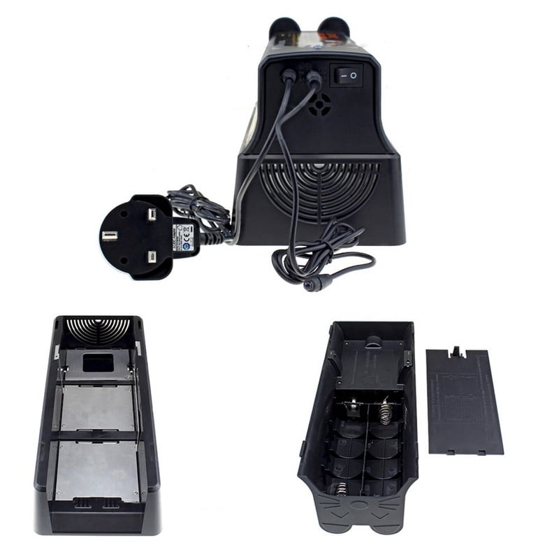 Domáca elektronická pasca na myši, napätie 7000 V, zabijak hlodavcov, záhradný dvor, odpudzovač hmyzu, bezpečný a spoľahlivý nástroj na odchyt hlodavcov