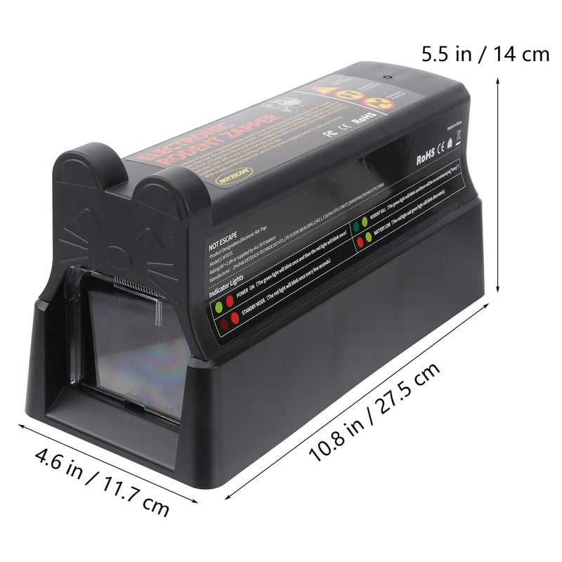 Domáca elektronická pasca na myši, napätie 7000 V, zabijak hlodavcov, záhradný dvor, odpudzovač hmyzu, bezpečný a spoľahlivý nástroj na odchyt hlodavcov