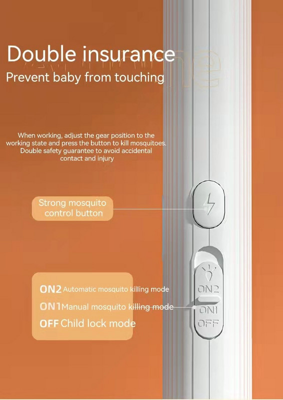 Sulankstoma elektrinė uodų žudiko raketė, musių naikintuvas, 2 in 1 3000 V atbaidantis lempos gaudyklė, vasarinis lauko uždaras