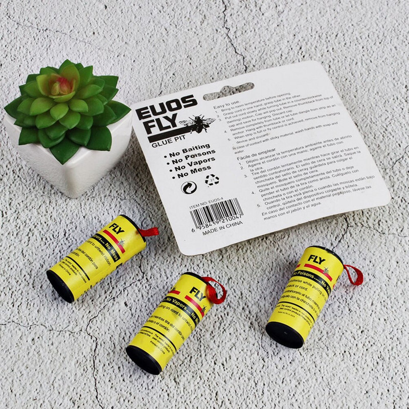 1 set od 20 KOM Flies Ribbon Strip, Ljepljiva kućna zamka za muhe