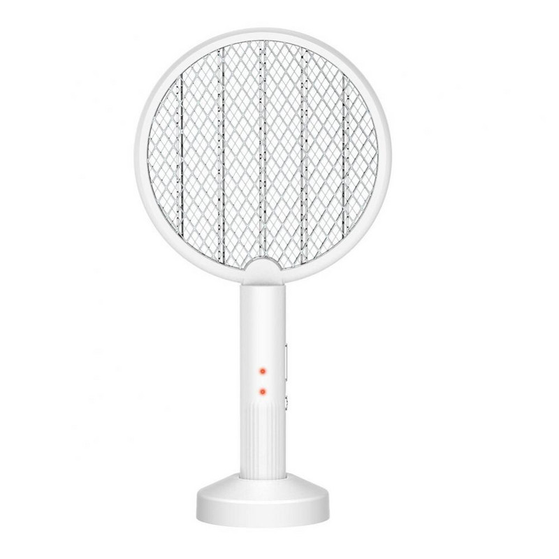 Șocător electric Rachetă pentru insecte Tălbător de muște Lampă pentru ucigarea țânțarilor de vară reîncărcabilă prin USB Kill Fly Flys Bug Zapper Killer Capcană