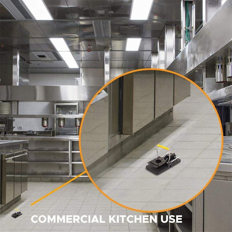 Pasca na myši, opakovane použiteľná a ľahko použiteľná, zacvakávacia, balenie 6 kusov