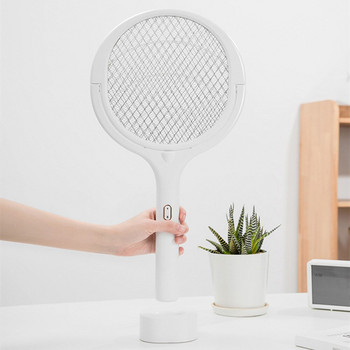 Въртяща се на 90 градуса лампа за унищожаване на комари Електрически шок UV светлина USB зареждане Капан за буболечки Капан за мухи Лятна мухобойка