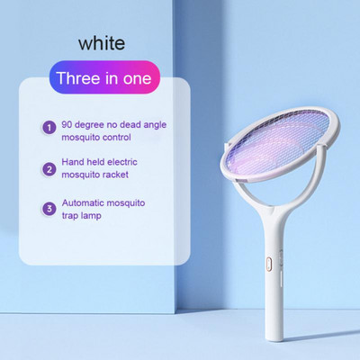 90 laipsnių pasukama lemputė nuo uodų žudymo lempa elektrinis šokintuvas UV lemputė USB įkrovimas vabzdžių gaudyklė.