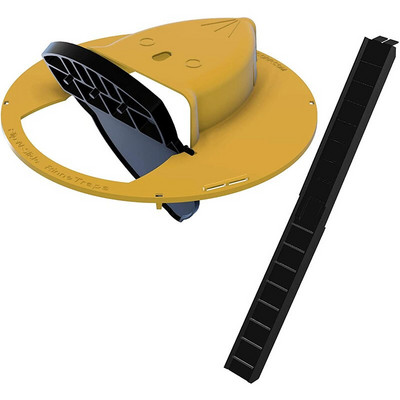 Daugkartinis pelės gaudyklė „Clamshell“ automatiškai atstato vidaus lauko plastikinio slankiojančio kibiro dangtelį Mirtinas spąstų pelės durelių stilius