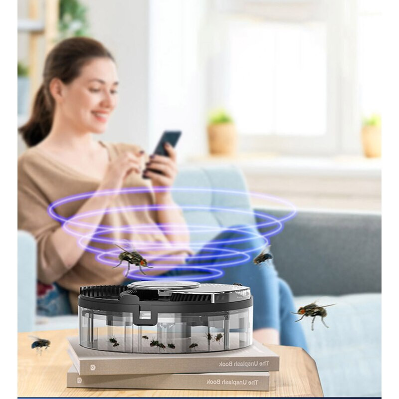 Muchy Killer Mucholapka USB Automatický lapač muchárok Elektrický Vonkajší lapač škodcov Domáca jedáleň Hmyz na odmietnutie škodcov Lapač