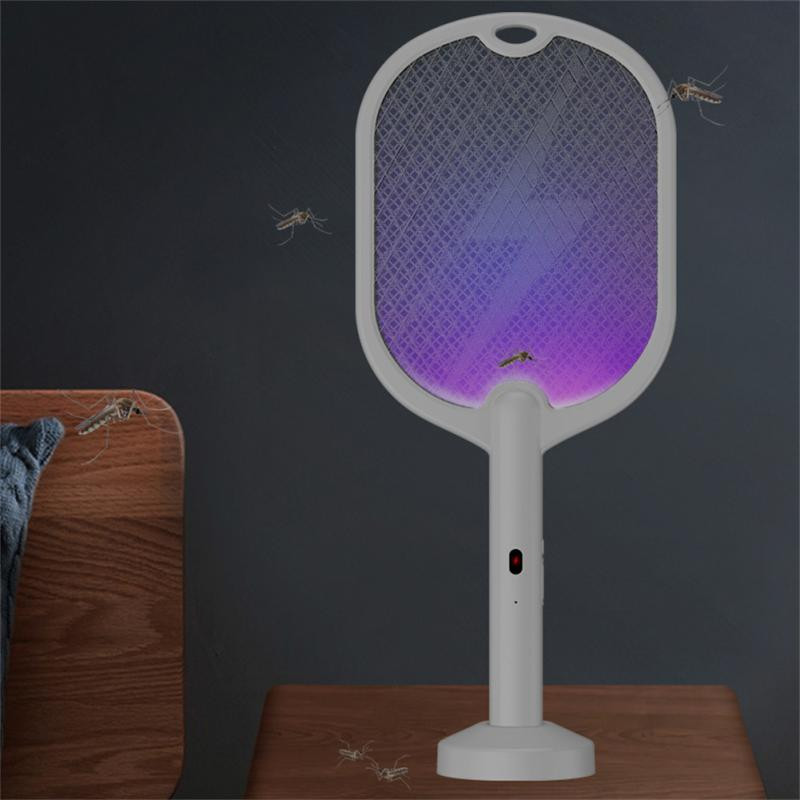 1 vnt. 3500 V uodų naikintuvas elektrinis vabzdžių raketė, USB įkraunamas užtrauktukas vasaros musių gaudyklė, vabzdžių žudiko įrankiai