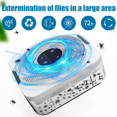 USB Electric Fly Trap Insect Pest Catcher Fly Killer Fly Reject Control Repeller With Bait For Indoor Outdoor Fly Catcher Нов