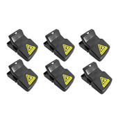 6 ks opakovane použiteľná citlivá domáca pasca na myši, lapač myší, malá pasca na myši, inteligentná samosvorná pasca na myši, bezpečné ovládanie lapania