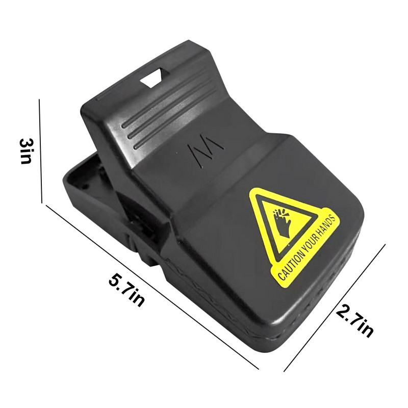 6 ks opakovane použiteľná citlivá domáca pasca na myši, lapač myší, malá pasca na myši, inteligentná samosvorná pasca na myši, bezpečné ovládanie lapania