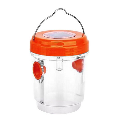 Solarno LED svjetlo Zamka za ose Vrt Vanjska zamka za ubijanje osa Pčela Žuta jakna Zamka za komarce Višekratna viseća zamka za leteće kukce