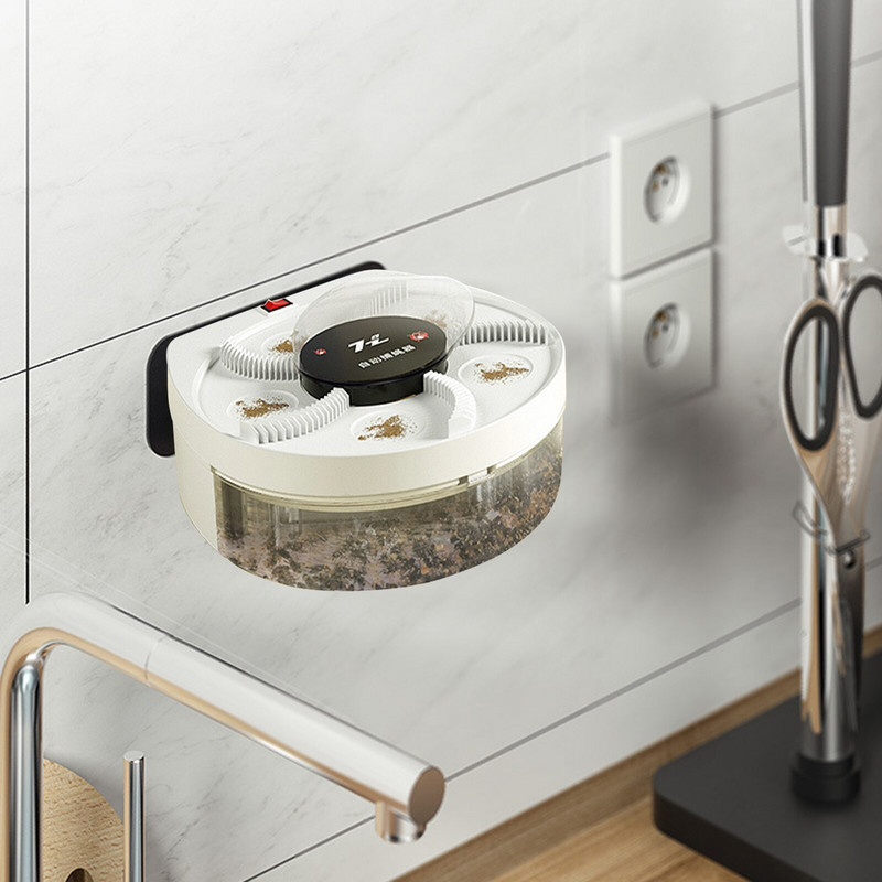 Elektrinis muselių gaudyklė, USB įkraunama musių gaudyklė, sulaiko muses vidaus patalpose, didelės talpos akumuliatorius, nuimamas musių gaudyklė restoranui