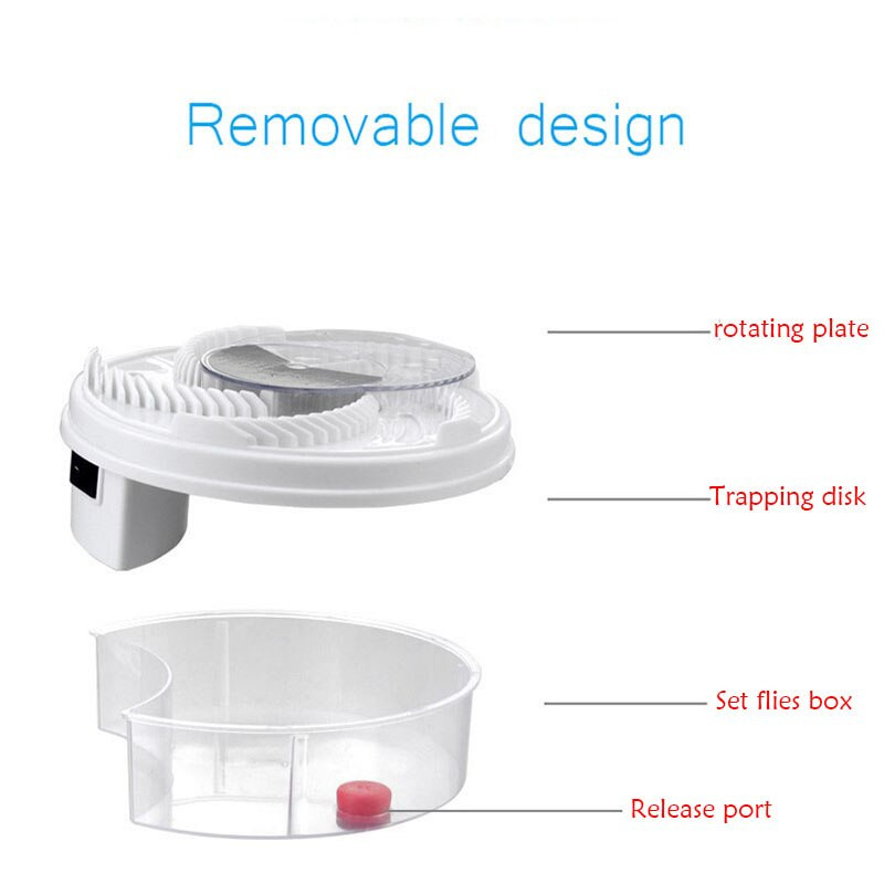 Účinná elektrická mucholapka, chytač hmyzu, automatický lapač much, chytanie artefaktov, hmyzia pasca, USB konektor