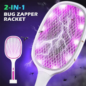 3000 V elektrinis musės svaidytojo raketė, USB įkraunama su įkrovimo baze, uodų naikintuvas su 3 sluoksnių jutikliniu tinkleliu