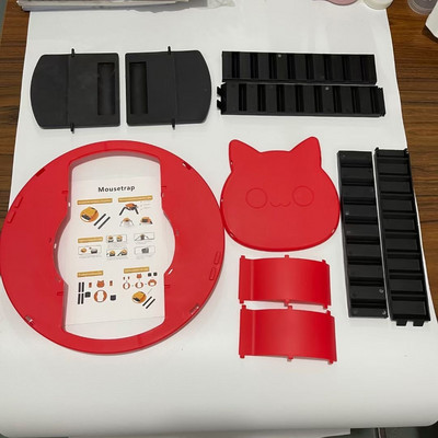 Stumdomas kibiro dangtelis Pelės gaudyklė Apverčiamas N Slankusis kibiras dangtelis Pelės gaudyklė Humaniškas spąstų durelių stilius Efektyvus sanitarinis pelių gaudyklė