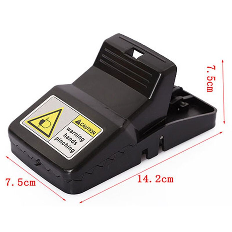 Plastová pasca na myši, tvrdená dvojitá pružinová pasca na myši, pouličná klietka na myši, kontrola škodcov, opakovane použiteľná pasca na myši a potkany