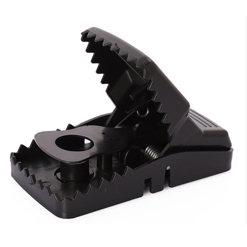 Plastová pasca na myši, tvrdená dvojitá pružinová pasca na myši, pouličná klietka na myši, kontrola škodcov, opakovane použiteľná pasca na myši a potkany