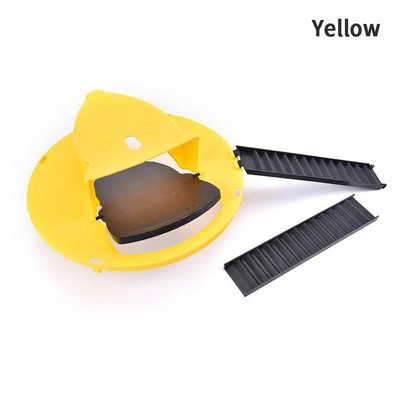 Naujas kibiro dangčio durų stiliaus pelių gaudyklė, mirtina gaudyklė, skirta lauke, daugkartinio naudojimo išmaniosios pelės žiurkės gaudyklė, plastikinė apverčiama stiklinė