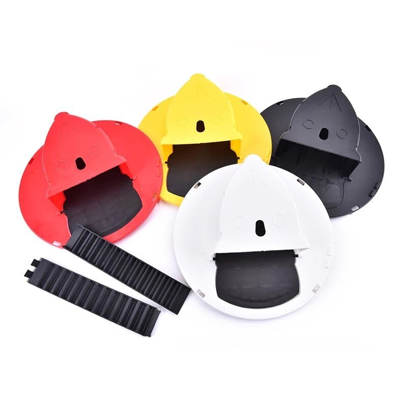 Naujas kibiro dangčio durų stiliaus pelių gaudyklė, mirtina gaudyklė, skirta lauke, daugkartinio naudojimo išmaniosios pelės žiurkės gaudyklė, plastikinė apverčiama stiklinė