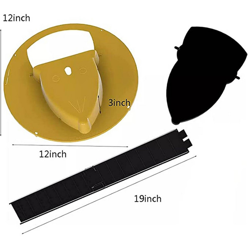 Naujas kibiro dangčio durų stiliaus pelių gaudyklė, mirtina gaudyklė, skirta lauke, daugkartinio naudojimo išmaniosios pelės žiurkės gaudyklė, plastikinė apverčiama stiklinė