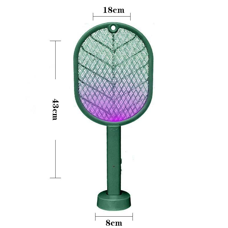 Elektrická pálka na hmyz 3000V, nabíjateľná s USB, letná pálka na komáre, muchy a hmyz, 2 v 1, pálka na hmyz